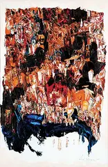 Arvid Wangen, Scene from a corner, 2005, oil on paper