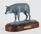 Art Calling Last, Big Wolf #9/50, 1994, bronze sculpture