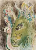 Marc Chagall, Paradise, 1960, colour lithograph on paper
