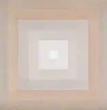 Anna Marie Enns, Monochromatic Grey - Beige, 1974, oil on canvas