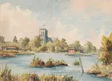 Reginald Llewellyn Harvey, Untitled - A View of the Castle