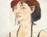 Black Beads by Robert F.M. McInnis, 1998, oil on canvas, sold Apr 2009