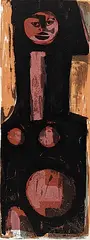 Herbert Johannes Joseph Siebner, Mature Girl #42/100, 1961, colour silkscreen on paper