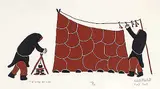Kullutu Pilurtuut, My Way of Life #147/150, colour silkscreen on paper