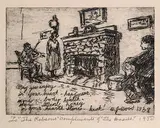 William J. Wood, May You Enjoy, in Your Heart - Happiness ..., 1938, etching on paper