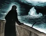 Captain Lew Kean Passing #32/50 by David Blackwood, 1979, colour etching on paper, sold Nov 2008