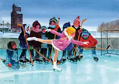 William Roy Brownridge, The Girl from Saskatoon, 1997, watercolour on paper