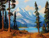 Roland Gissing, Kicking Horse River, Van Horne Range