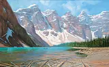 Mannie Gonsalves, Moraine Lake
