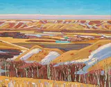 Illingworth Kerr, Spring Thaw, Qu'Appelle Valley [Sask. 1971]