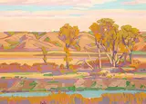 Illingworth Kerr, Qu'Appelle Valley east of Craven, Sask.
