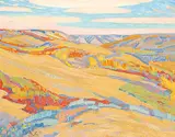 Illingworth Kerr, Boggy Creek Valley, Autumn [near the Qu'Appelle Valley]
