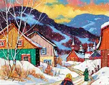 Claude Langevin, Village Quebequois