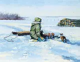 Michael Lonechild, Three Pups