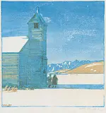 Walter J. Phillips, Church at Morley, Alberta