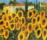 Claude A. Simard, Tuscan Sunflowers