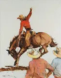 Pál Fried, Untitled - Bronco Riding