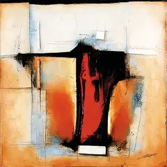Jacek Rudnicki, Between Instants 6, oil on canvas
