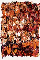 Arvid Wangen, Scene from the Fence, 2005, oil on paper