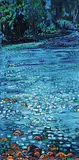 Colleen Anderson Millard, Sun Sparkles on the Elbow River, oil on canvas