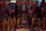 Robert Frederick Hagan, Houses - Sherbourne St., 1938, oil on canvas
