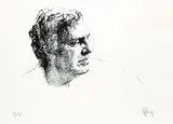 Karl Spreitz - #25/50 by Myfanwy Pavelic, 1984, silkscreen on paper, sold Nov 2008