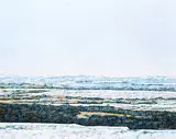 Deborah Lougheed Sinclair, Sundown - Morley Flats, 1982, acrylic on canvas