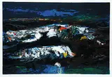 Gordon A. Smith, Sea Edge A.P. #69/75, 1990, colour silkscreen on paper