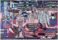 Adrian Wong-Shue, Tradewinds #223/300, 1988, colour silkscreen on paper