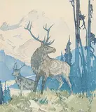 A.C. and Barbara Leighton - Barleigh, Victory Elk, Athabasca, Jasper Highway #16/100