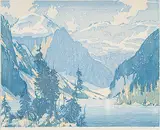 A.C. and Barbara Leighton - Barleigh, Lake Louise #16/100