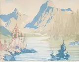 A.C. and Barbara Leighton - Barleigh, Emerald Lake #52/100