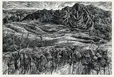 Waiting for Winter #3/50 by Rosemary Elizabeth Kilbourn, wood engraving on paper, sold Jun 2008