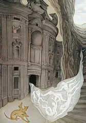 Sveva Caetani, Andromach's Brothers, 1974, watercolour on paper