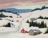 Horace Champagne, Winding into St. Irene, Quebec