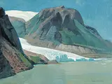 Alan Caswell Collier, Bear Glacier, Near Stewart, B.C.