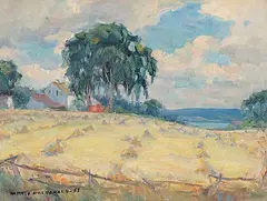 Manly MacDonald, Bay of Quinte 1967, 1967, oil on canvas board