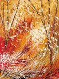 Andre Pleau, Crepuscule d'Octobre, acrylic on canvas