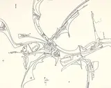 Alex Janvier, Southward Bound and Going, ink on paper