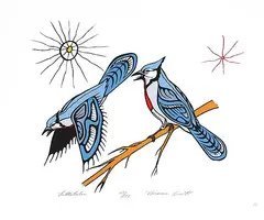 Norman Knott, Tattletales #108/175, colour silkscreen on paper