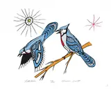 Norman Knott, Tattletales #108/175, colour silkscreen on paper