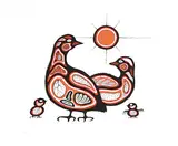 Carl Ray, Ducks #A/P, colour silkscreen on paper