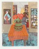 Muttart Art Gallery #11/50 by John Harold Thomas Snow, 1987, colour lithograph on paper, sold Dec 2007