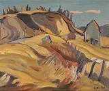 Ralph Wallace Burton, Sand Pit, Farrellton, Que., 1961, oil on canvas