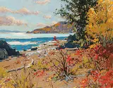 Horace Champagne, Crisp October Sunshine - St. Irenee, Charlevoix, Quebec
