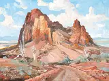 Duncan MacKinnon Crockford, On the Road to Steeple Rock, Nr. Duncan, Arizona