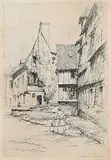 Clarence Gagnon, Rue A Caudebec En Caux