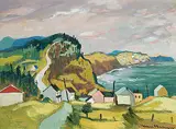 Henri Leopold Masson, Petite Riviere au Ren... Gaspesie