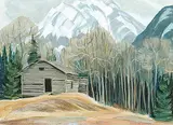 Doris Jean McCarthy, Moberley's Cabin Near Jasper