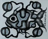Norval Morrisseau, Untitled - Fish Spirit